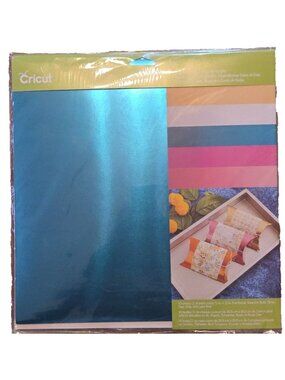 Cricut Foil Poster Board Fairy Tale Sampler 10 - 12"x12" Sheets NEW